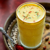 Hot Kesar Milk